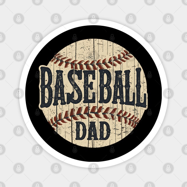 Baseball-dad Magnet by Funny sayings